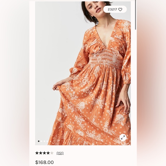 Free People Golden Hour Maxi Dress! Sold out everywhere! - Picture 1 of 2